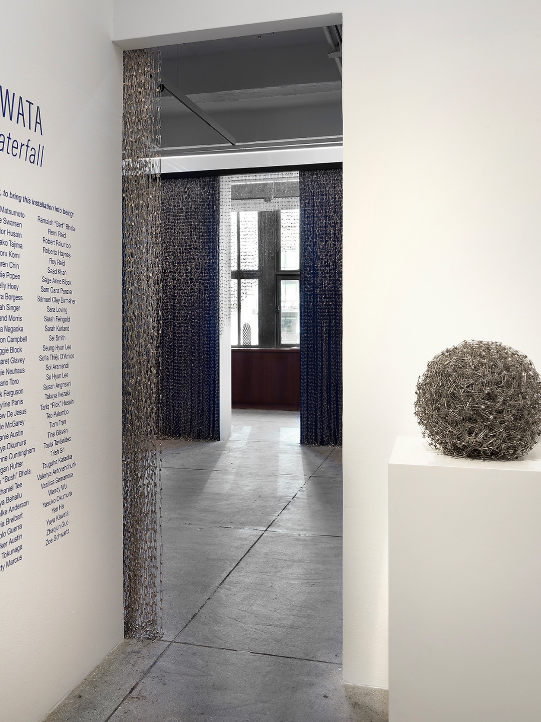 Selected installation by Tamiko Kawata